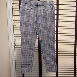 GAP Women’s Classic Gray Plaid Dress Pants - Size 4